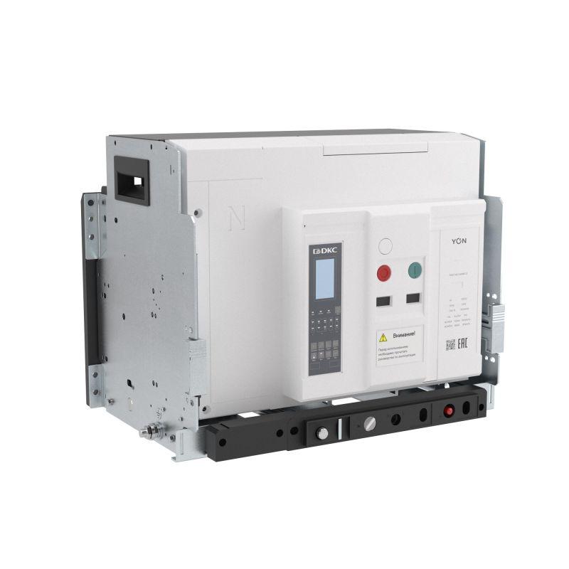 Выключатель автоматический воздушный 4P 3200А 100кА pro ANX32X расцепитель ETE выкатн. горизонт. подключениеие управления YON ANX32XM4DH622200K