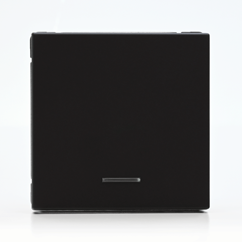 Выключатель 1-кл. ArtGallery 10AX с подсветкой быстрозажим. клем. механизм карбон SE GAL001013S