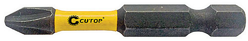 Набор торсионных бит, 2шт., CUTOP Profi Plus, PZ1, 50 мм
