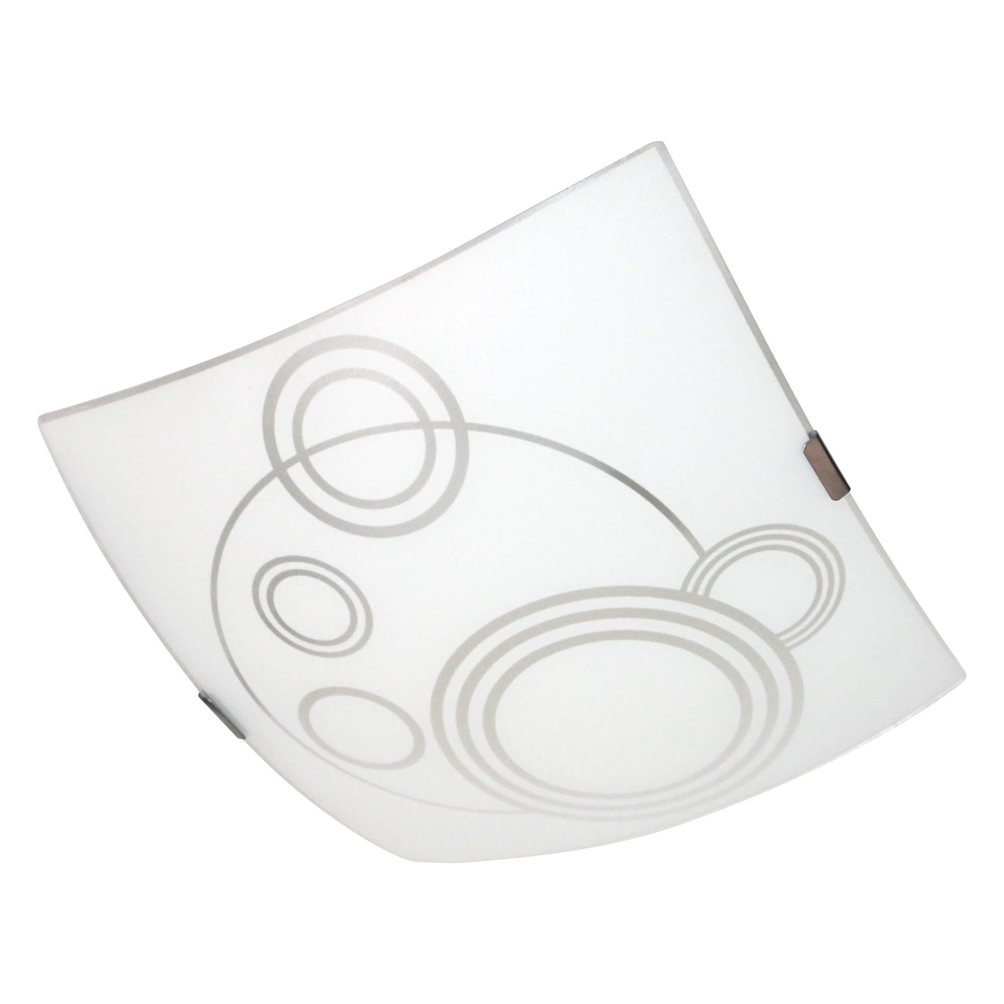 Светильник Галактика 300х300 НПБ 09-60-003 М83 матовый белыйкл.штамп металлик ИУ