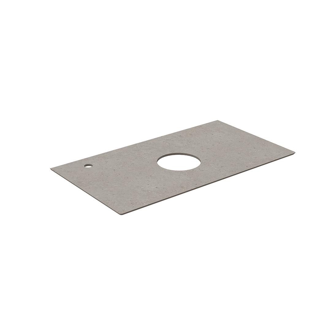 Спец. изделие декоративное для накладных раковин MAGICA Риккарди 90 см, серый матовый