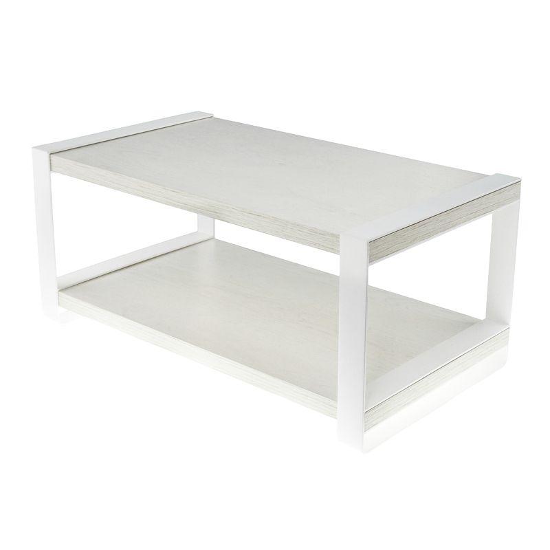 Полка-органайзер для кухни двухъярусная дуб Харбор бел. Rexant 38-0676