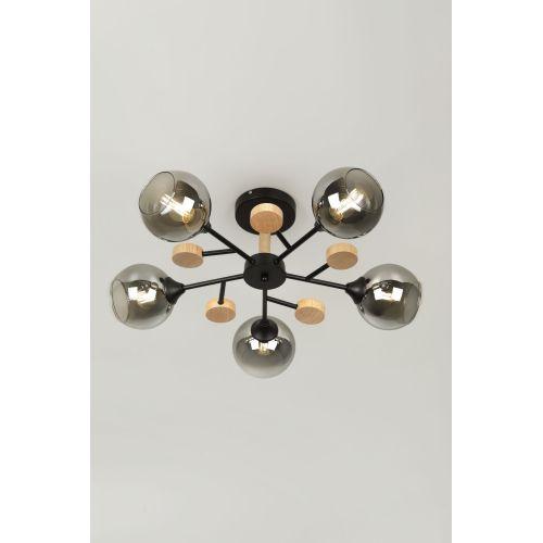 Люстра Elouisa 9181-305 60Вт 5хE27 модерн Rivoli Б0068416