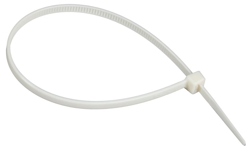 Хомут 3.6х200мм P6.6 самозатухающий бел. (уп.100шт) IEK UHH90-D036-200-100-K01