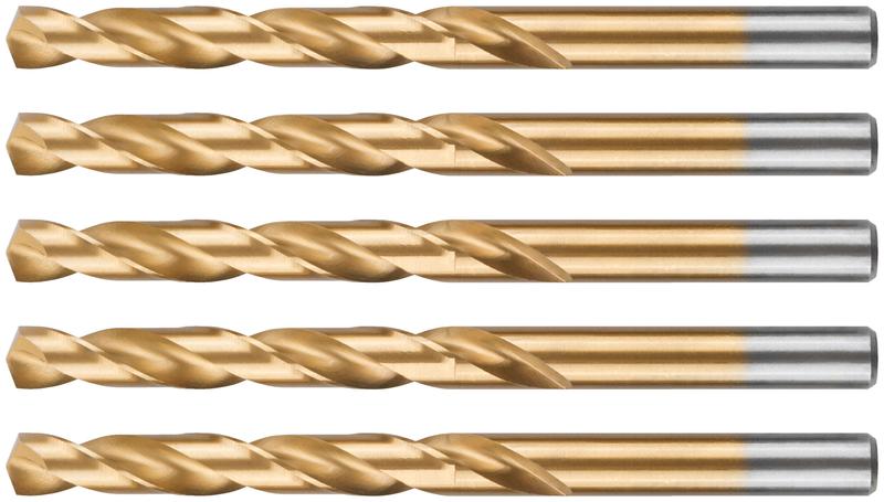 Сверло по металлу Profi с титановым покрытием 9х125мм (уп.5шт) Cutop 52-455