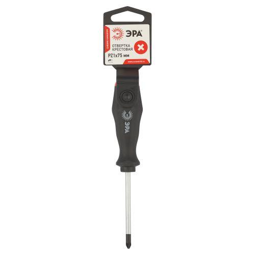 Отвертка PZ 1х75мм крестовая двухкомпонентн. рукоятка ЭРА Б0055851