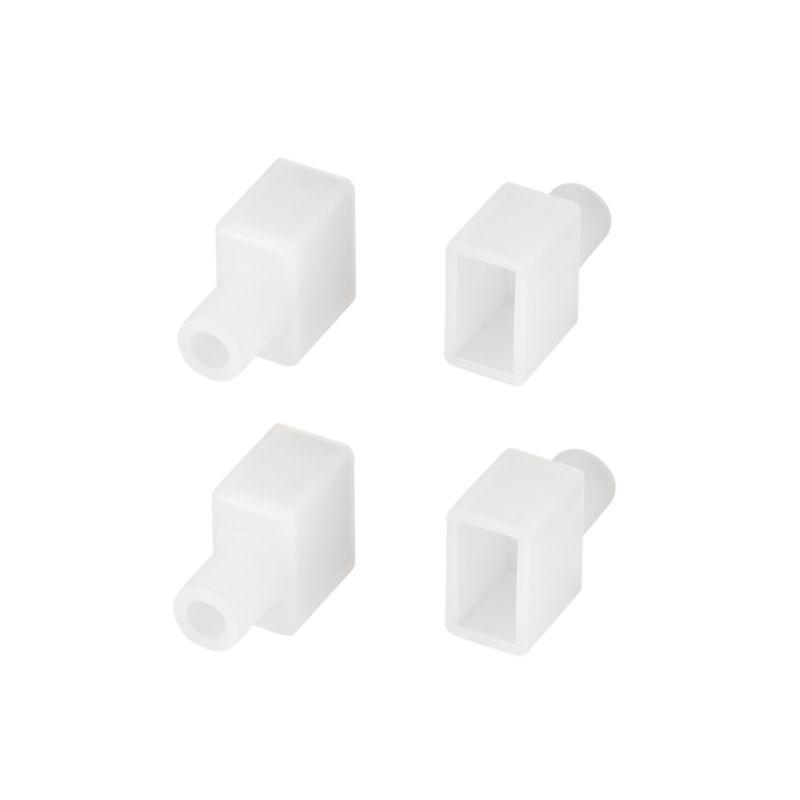 Заглушка WPH-FLEX-0613-SIDE WHITE с отверстием силикон Arlight 040810