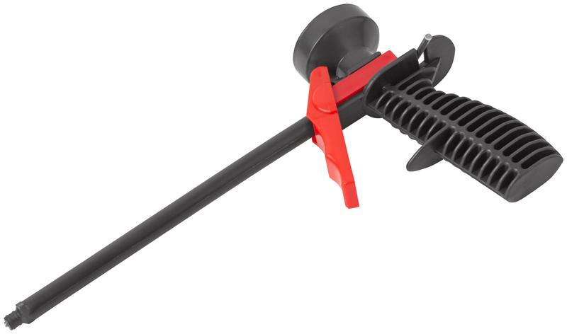 Пистолет для монтажной пены пластик. корпус пластик. трубка КУРС 14257