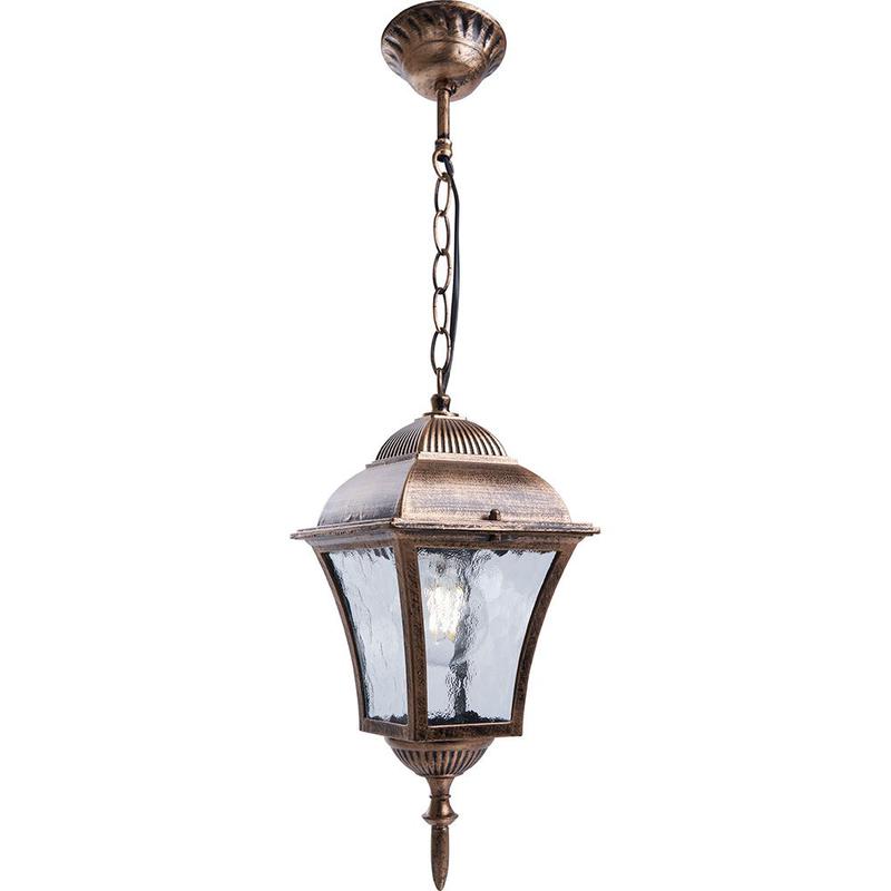 Светильник садово-парковый 60Вт 230В E27 черн. зол. PL615 FERON 11612