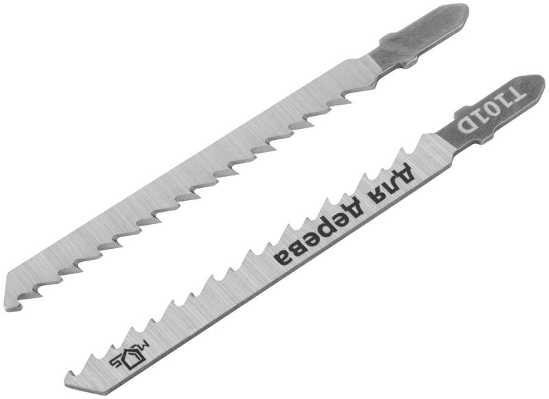 Полотно для эл. лобзика T101D по дереву HCS 100мм (уп.2шт) MOS 40804М