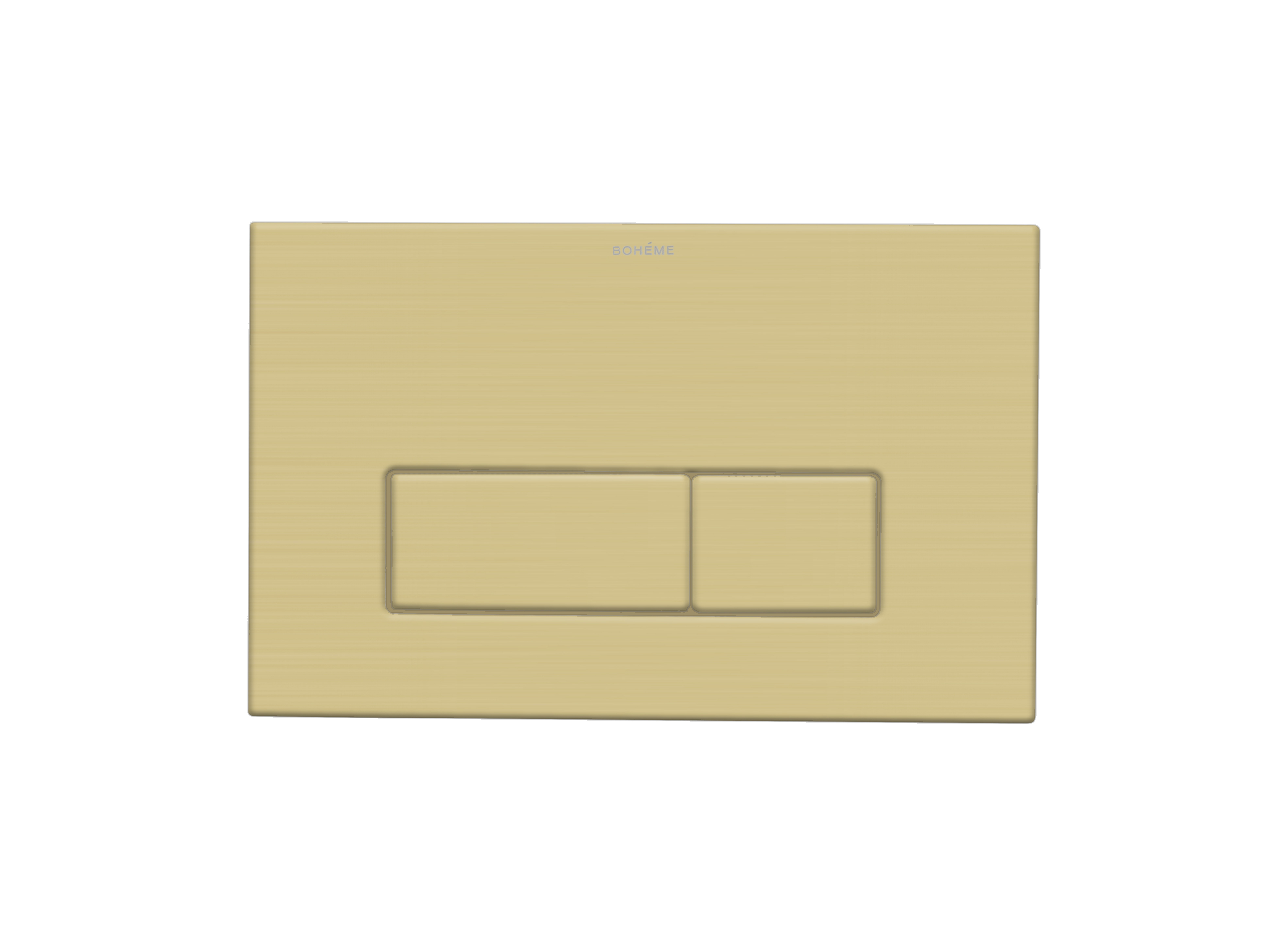 Кнопка для инсталляции Boheme, нерж.сталь Matt Gold