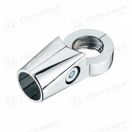 Соединитель 3-х труб угловой регулируемый хром (уп.1шт) Tech-Krep/Zitar 127451