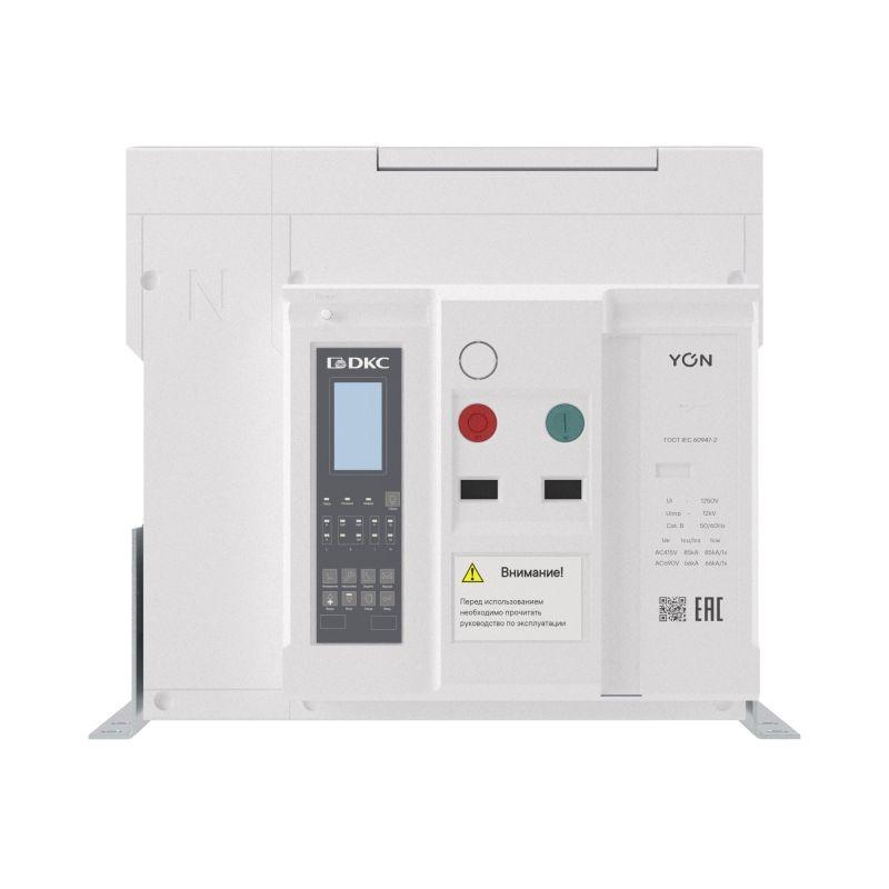 Выключатель автоматический воздушный 4P 2500А 85кА pro ANX25H расцепитель ETH стац. горизонт./вертикал. подключение YON ANX25HN4FH722200K