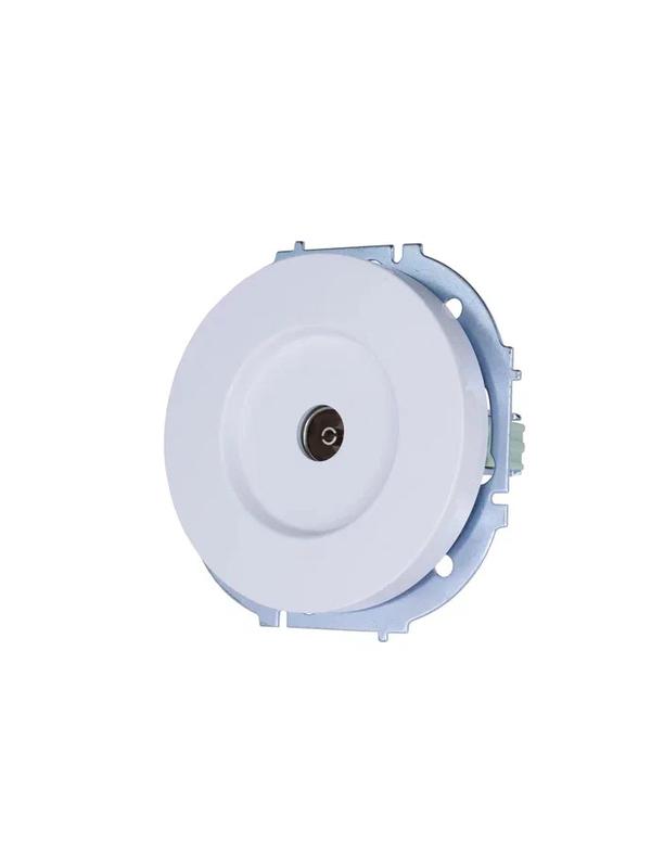 Розетка телевизионная проходная СП OSEN механизм белая LEZARD 743-0288-129