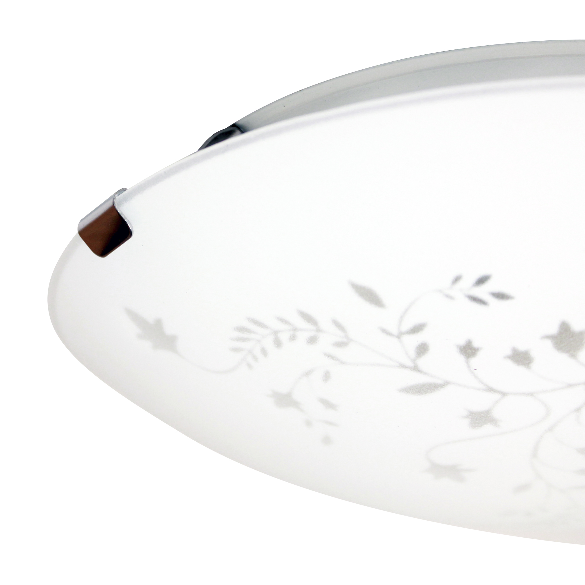 Светильник Нежность 250 НПБ 01-60-130 М15 матовый белыйкл.штамп металлик ИУ