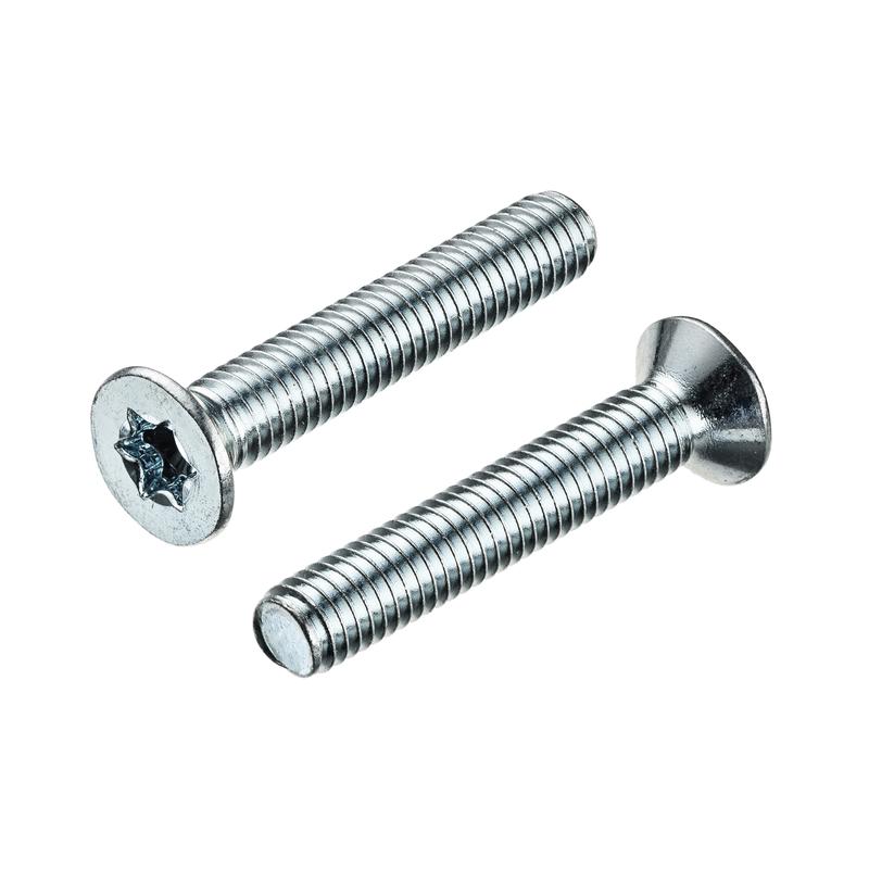 Винт с потайной головкой М6х30 DIN 965 оцинк. (уп.10шт) Tech-Krep/Zitar 103002