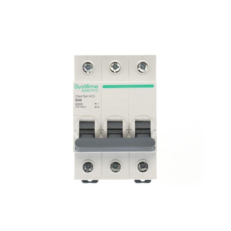 Выключатель автоматический 3п City9 Set (АВ) B 40А 6кА 400В SE C9F16340