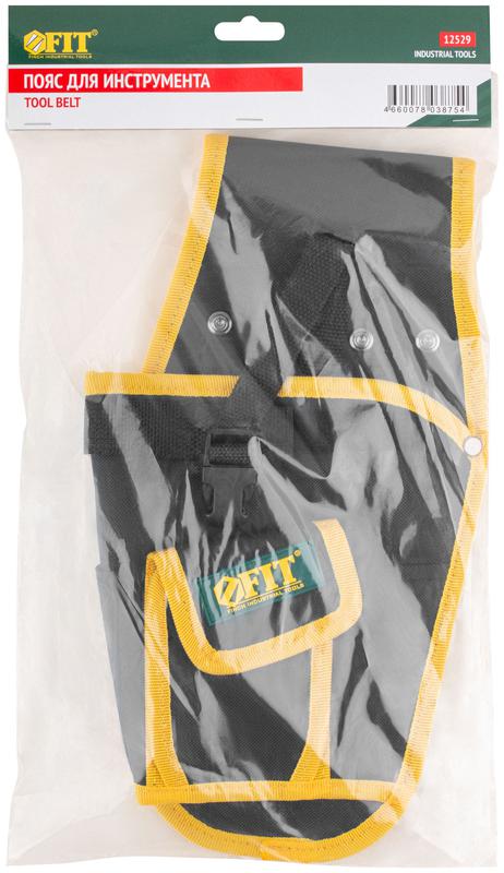 Пояс для инструмента кобура для шуруповерта полиэстер 4 отделения FIT 12529