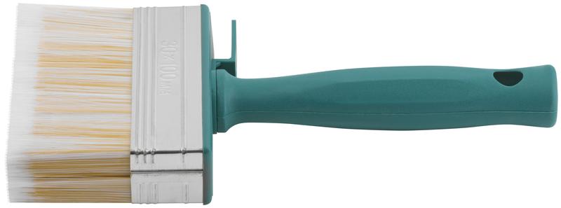 Макловица искусственная светлая щетина пластиковый корпус полая ручка "мини" 30х100мм FIT 01637