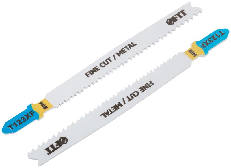 Полотно по алюминию и цвет.мет HSS фрезерованные зубья 100/74мм переменный шаг (T123XF) (уп.2шт) FIT 40929