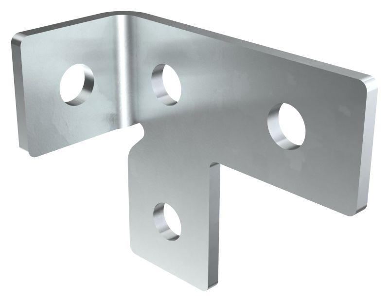 Пластина T-образная с прав. отгиб. под 90град. EZ IEK CPL10-TRO-90-EZ