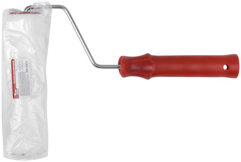 Валик 180мм d40/48мм ворс 4мм бюгель 6мм стержневая система велюр. КУРС 02563