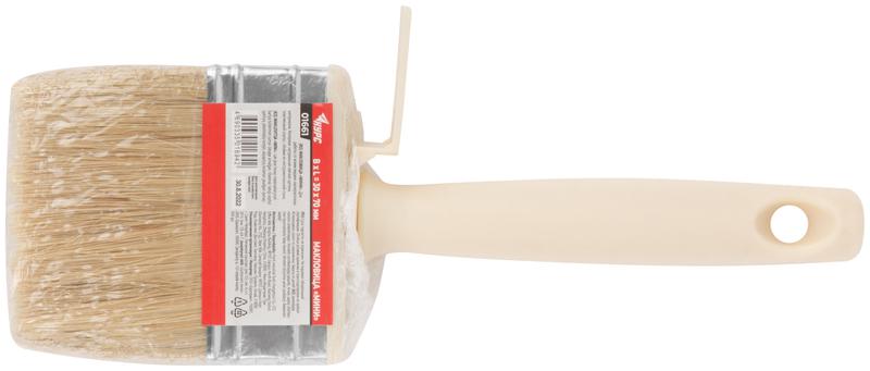 Макловица "мини" 30х70мм натур. свет. щетина пластик. корпус КУРС 01661