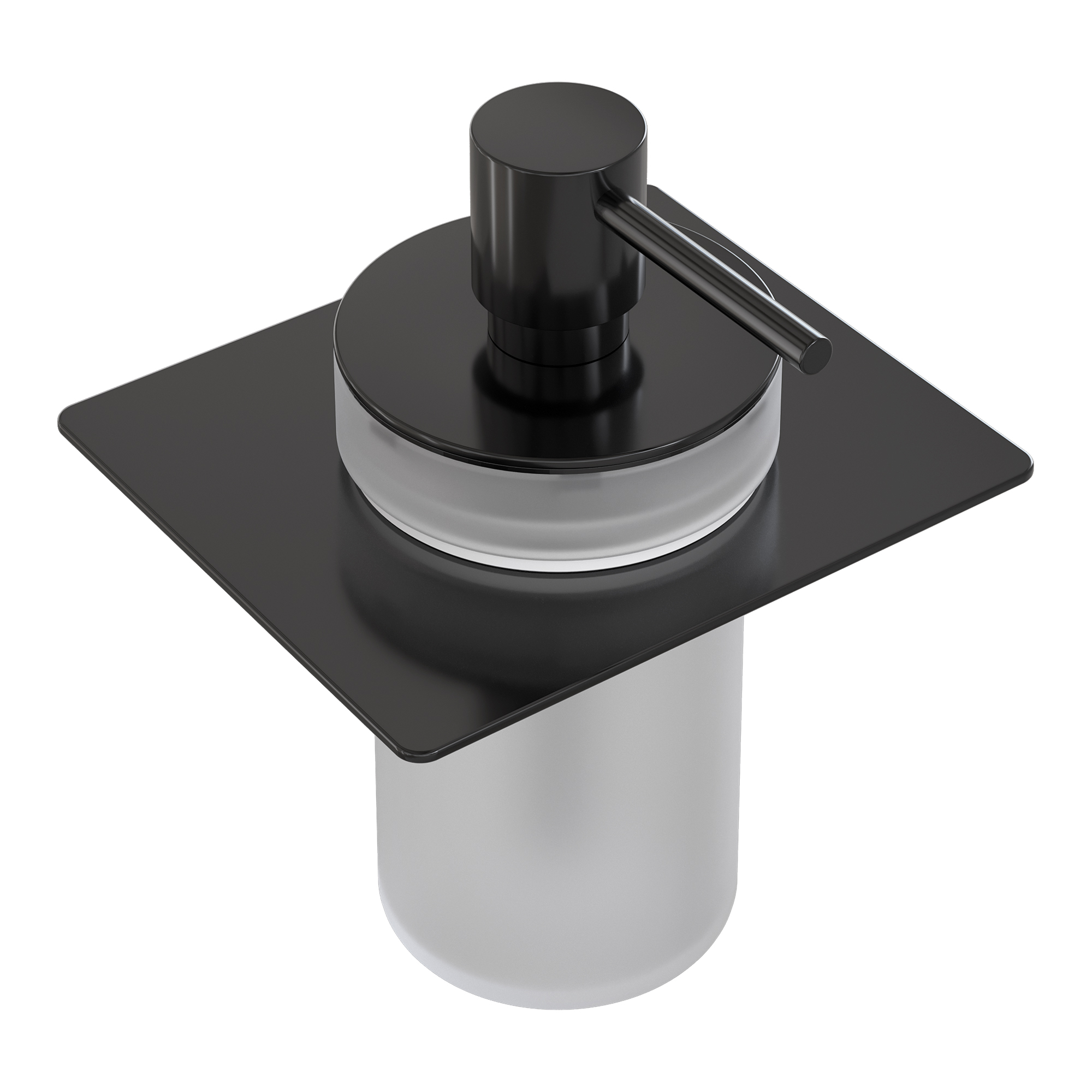 Полка настенная 60см Black/Черный