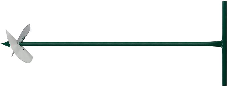 Бур садовый L1000мм 2 насадки 150мм и 200мм КУРС 77241