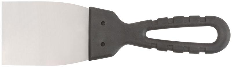 Шпатель лезвие нержавеющая сталь пластиковая ручка 60мм MOS 06562М