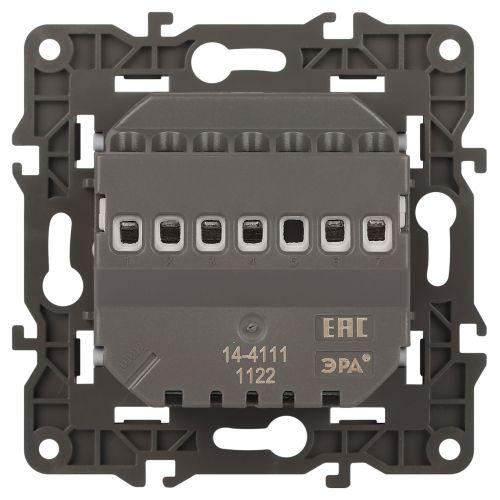 Терморегулятор универсальный 14-4111-01М 230В-Imax16А Elegance бел. матов. Эра Б0065786