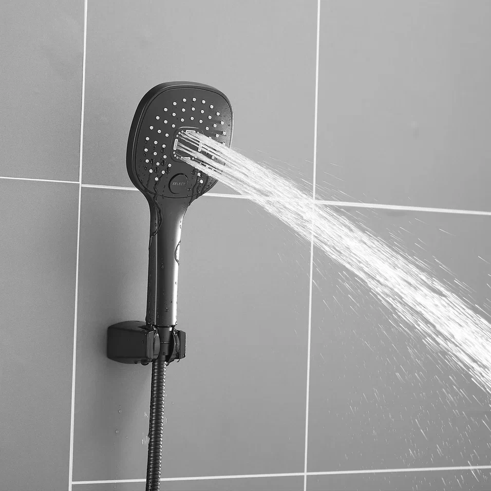Душевая система встраиваемая Rose R2835H, черный