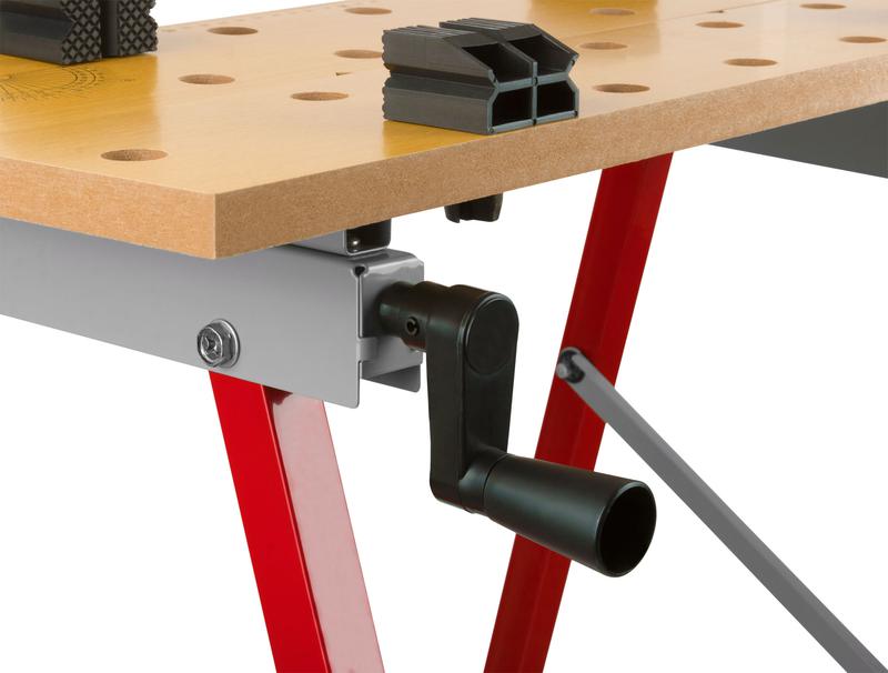 Верстак складной рабочая высота 760мм ширина изделия до 235мм FIT 65472