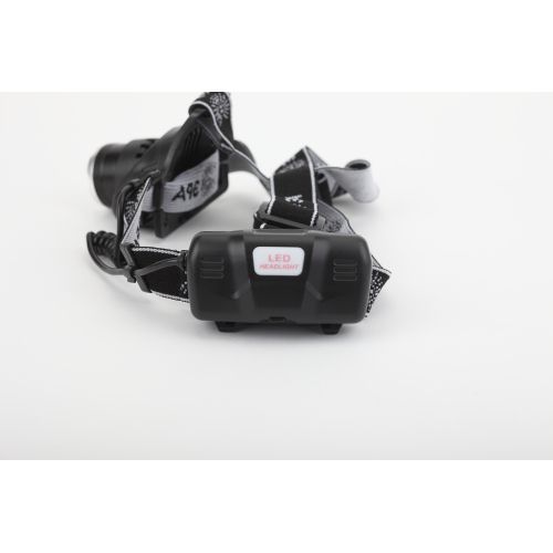 Фонарь аккумуляторный налобный GA-805 CREE 5Вт регулир. фокус литиевый аккум. 2.5А.ч алюм. USB пластик. (кор.) Эра Б0039625