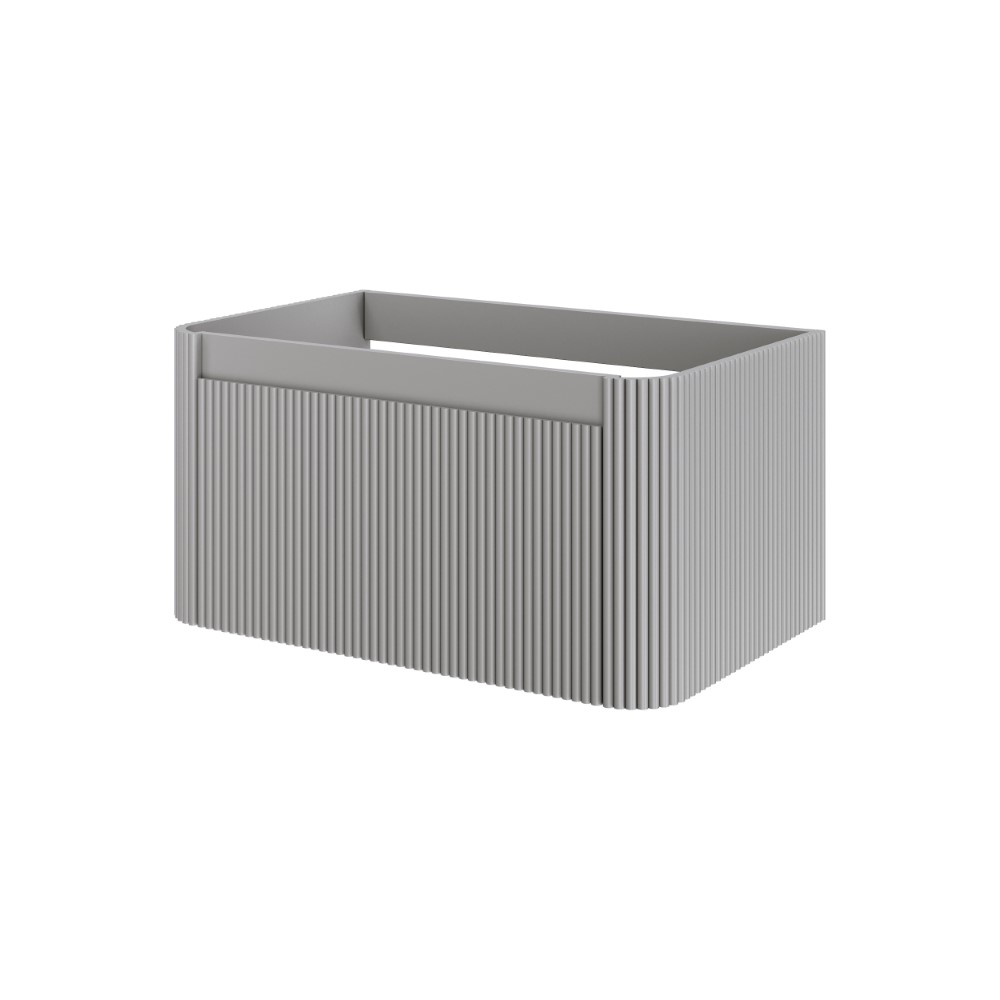 Тумба без раковины VOI рифл. 80см LUNA