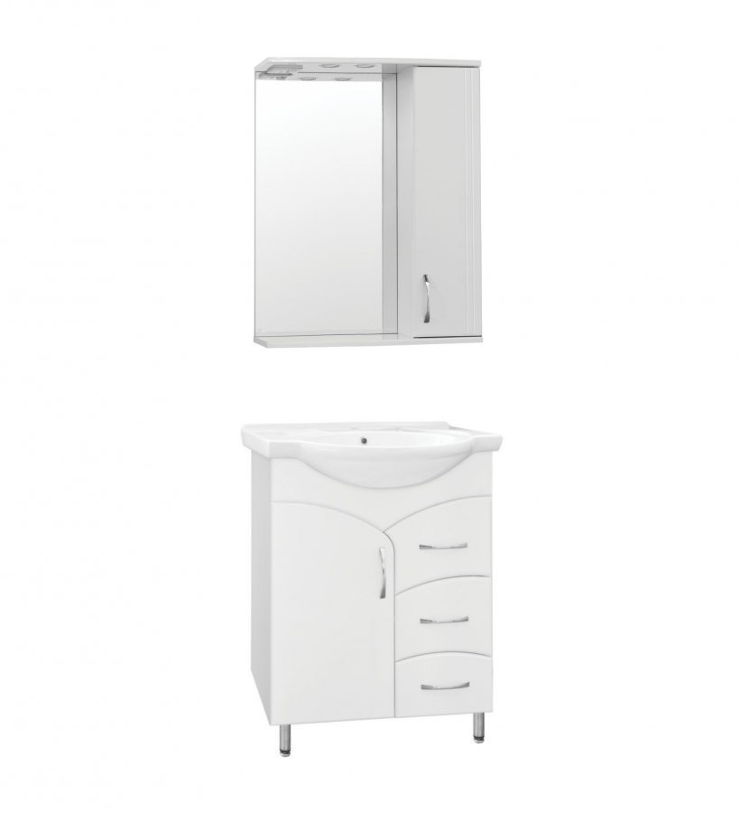 Тумба 22 (3 ящ.) под умывальник Байкал 65