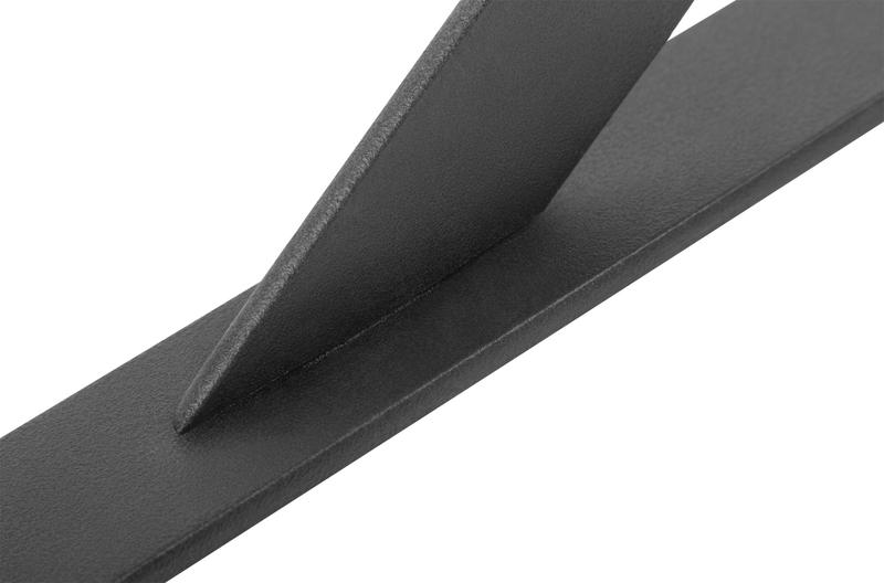 Уголок-кронштейн усиленный 350х250мм черн. КУРС 66110