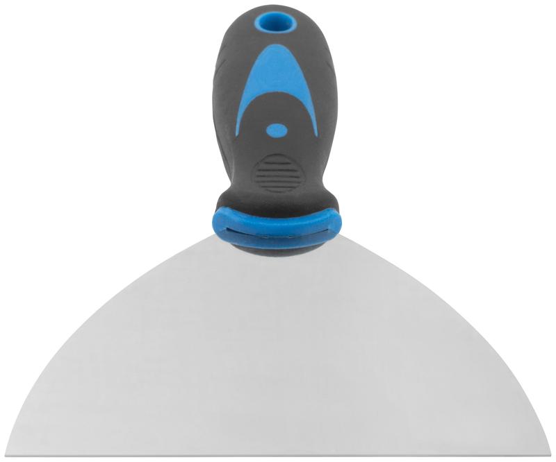 Шпатель с комбинированной ручкой нерж. сталь 125мм MOS 06595М