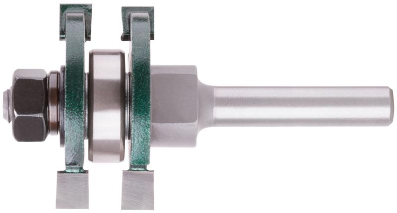 Фреза кромочная пазо-шиповая DхHхL=40х20х75мм FIT 3610-082040