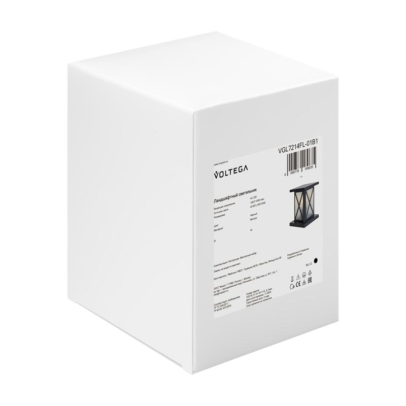 Светильник Gabi 1х40Вт E27 IP44 ландшафтный Voltega VGL7214FL-01B1