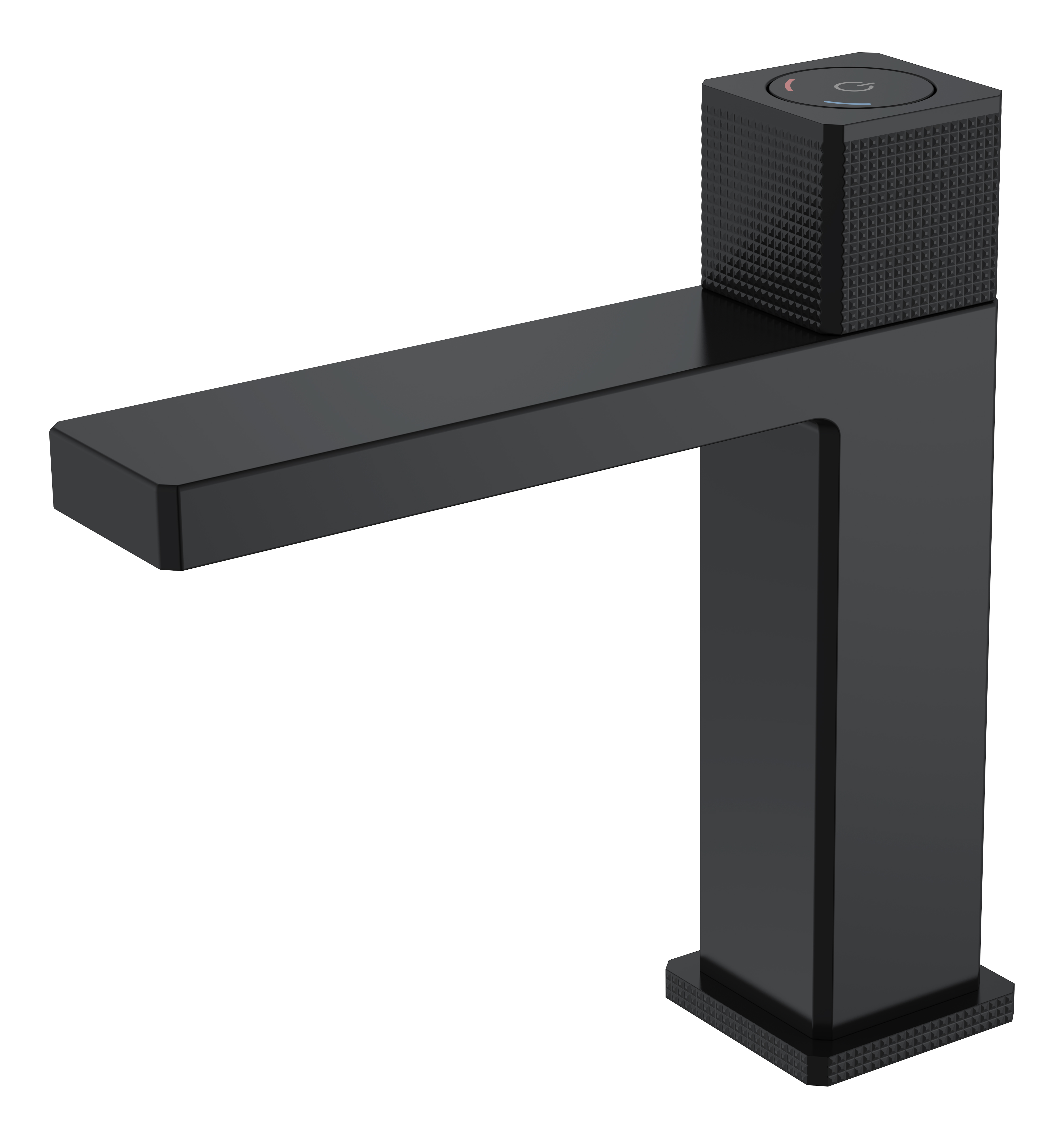 Смеситель автоматический для раковины QUAD Gun Metal