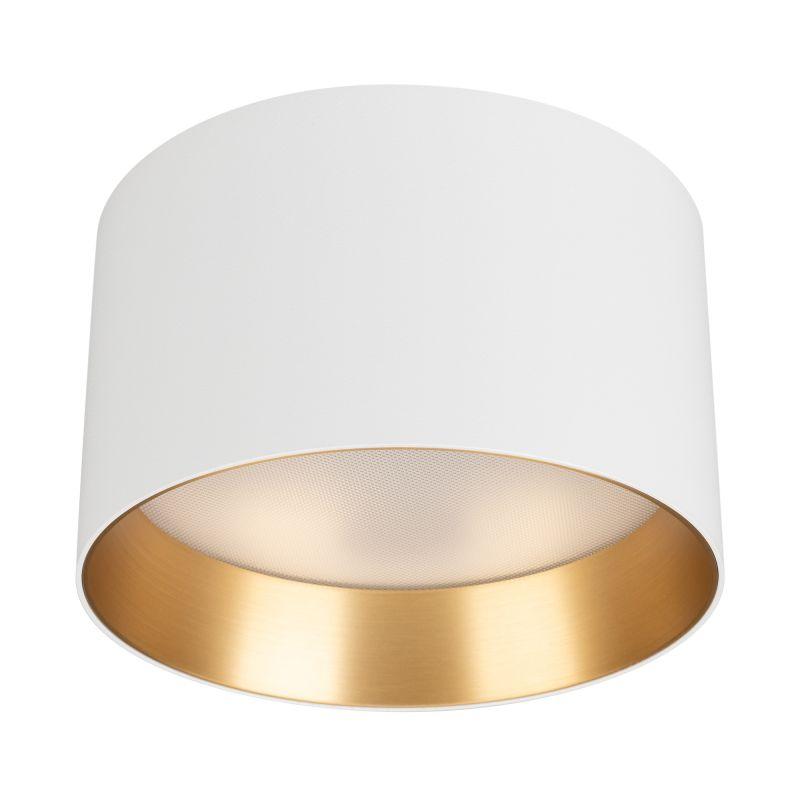 Светильник светодиодный SP-BISCOTTO-R140-15W Warm3300-MIX WH-GD 80deg 230В IP54 15Вт 3300К метал. Arlight 054915