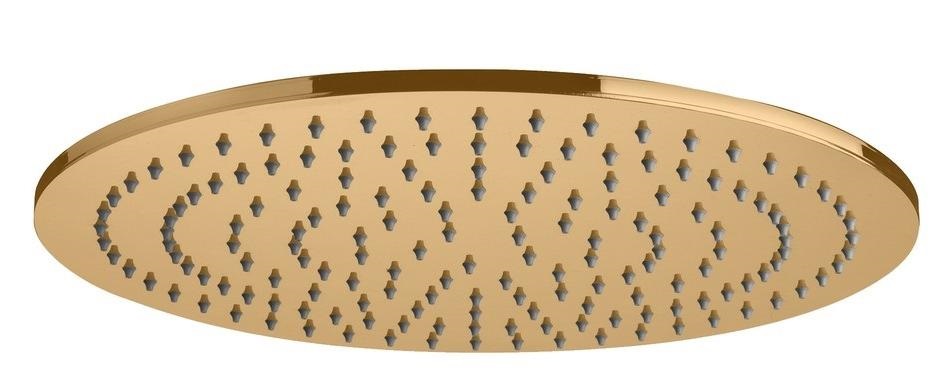 Верхний душ d.225 мод. MASTER, антикальций, медовое золото Paffoni