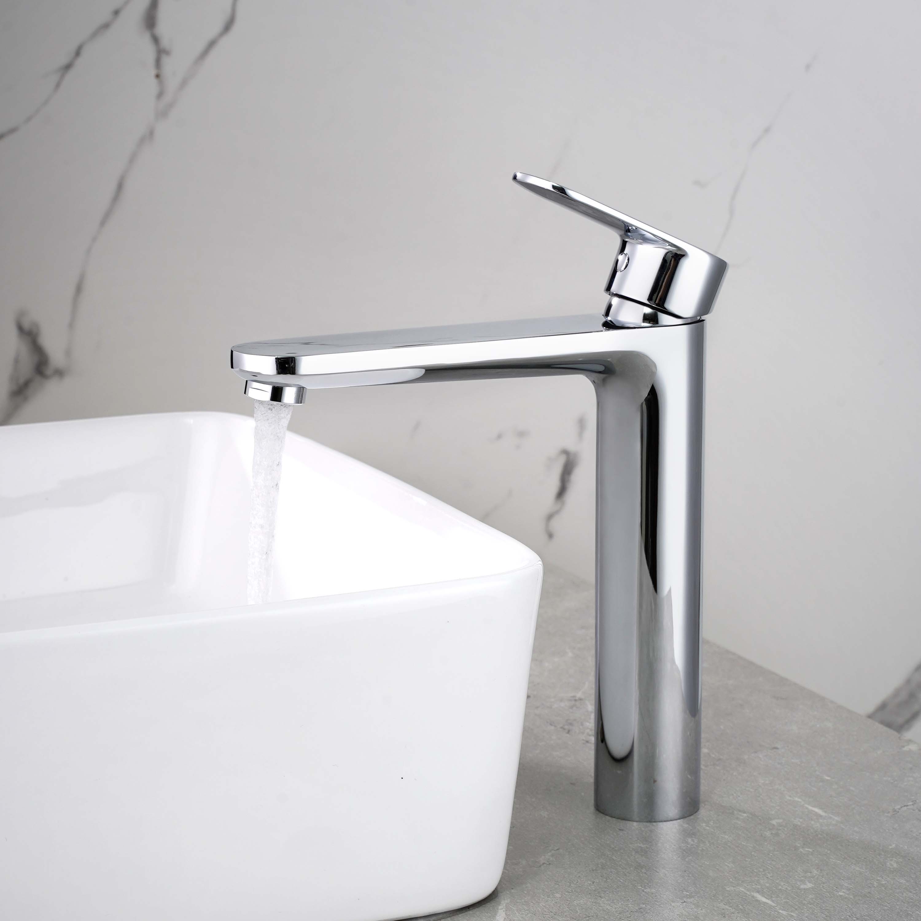 Cмеситель Aquatek НИКА для раковины 190 без  донного клапана AQ1804CR            хром