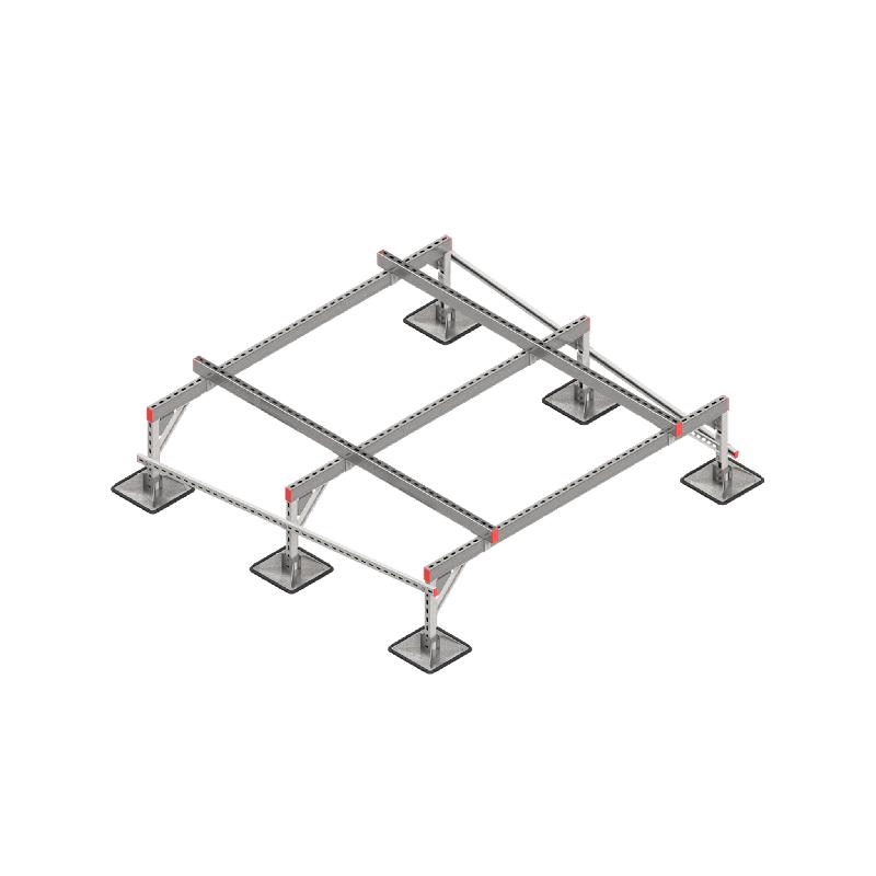 Конструкция опорная для установки оборудования TECHNORAPTOR STEELFOOT 2000х2000 HD КМ TR0340