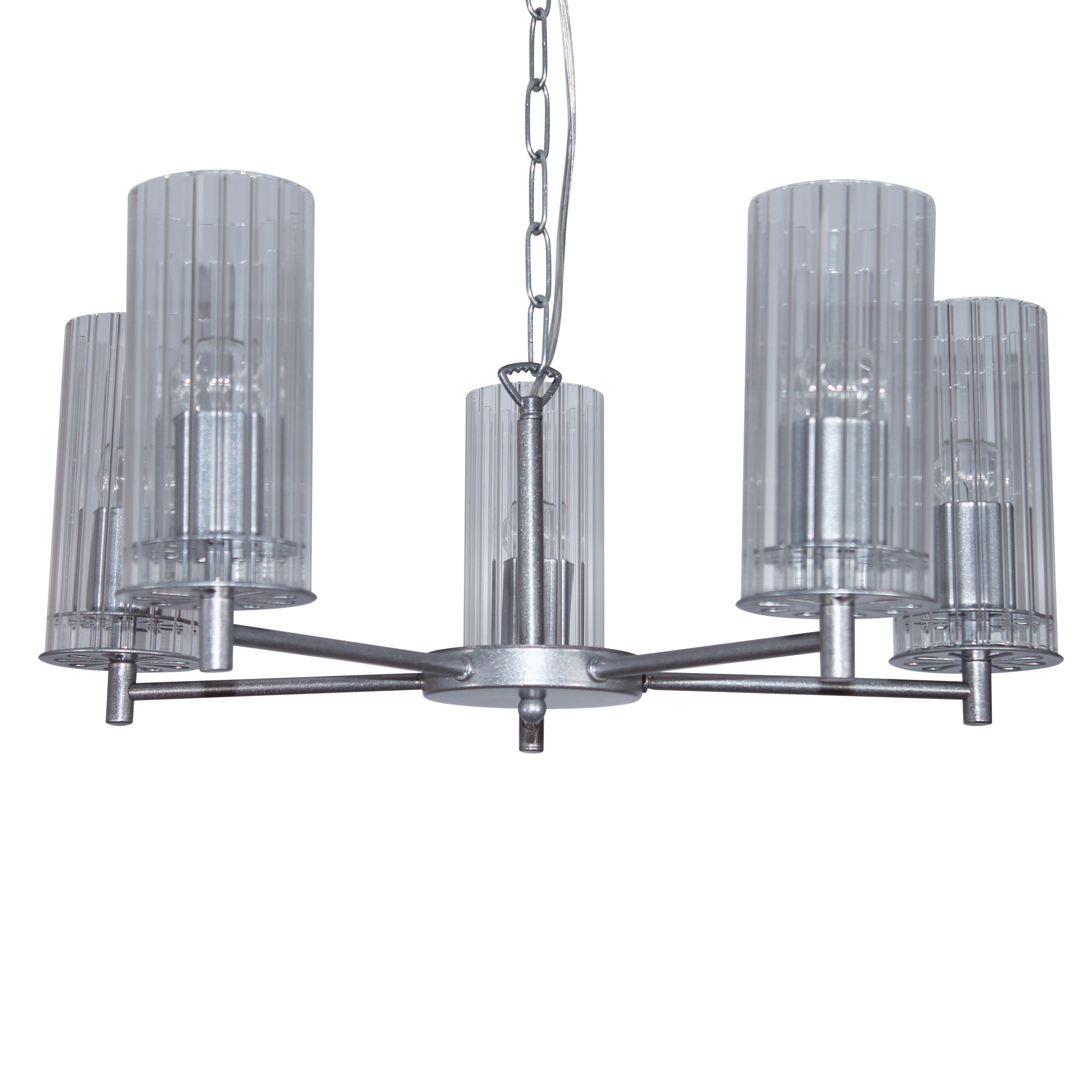 Светильник подвесной Ника 251 серебро НСБ 01-5х60-139 Е27