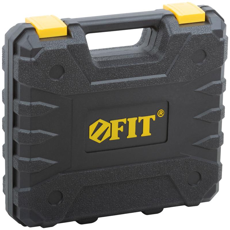 Дрель-шуруповерт аккумуляторная 12В 0-350/1100об/мин 20Нм 2 (Li-Ion) 1.3А.ч FIT 80181