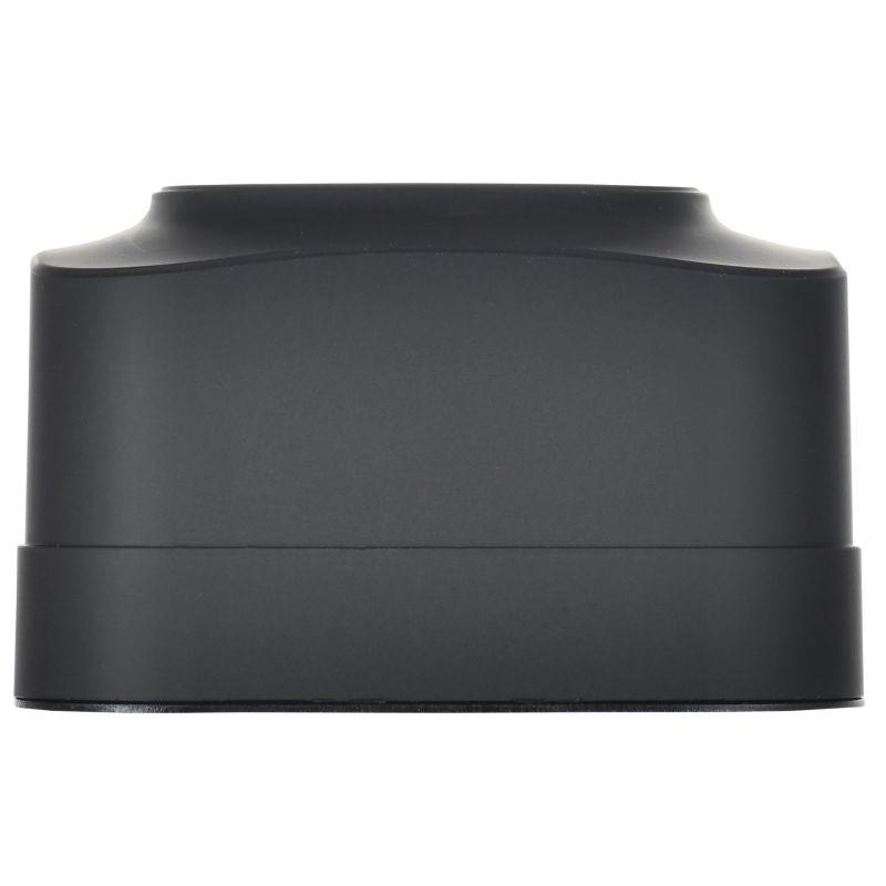 Розетка 2-м ОП GLORY РСш22-3-ХЧм 16А с заземл. защ. шторки черн. матов. IEK ERH24-K02M-16