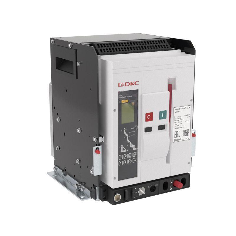 Выключатель автоматический воздушный AGS08N 3Р 800А 65кА расцепитель 3M выкатн. управление 220В AC горизонт. подключение YON AGS08N-S3DH-5-222K