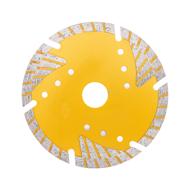 Диск алмазный отрезной Turbo сегментный с защитными секторами, 125х22,2x10 мм